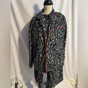 DKNY Leopard Pajama Set